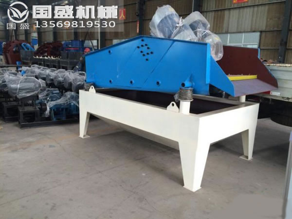 振動脫水篩選機與洗砂機配套使用 振動脫水篩選機與洗砂機配套使用